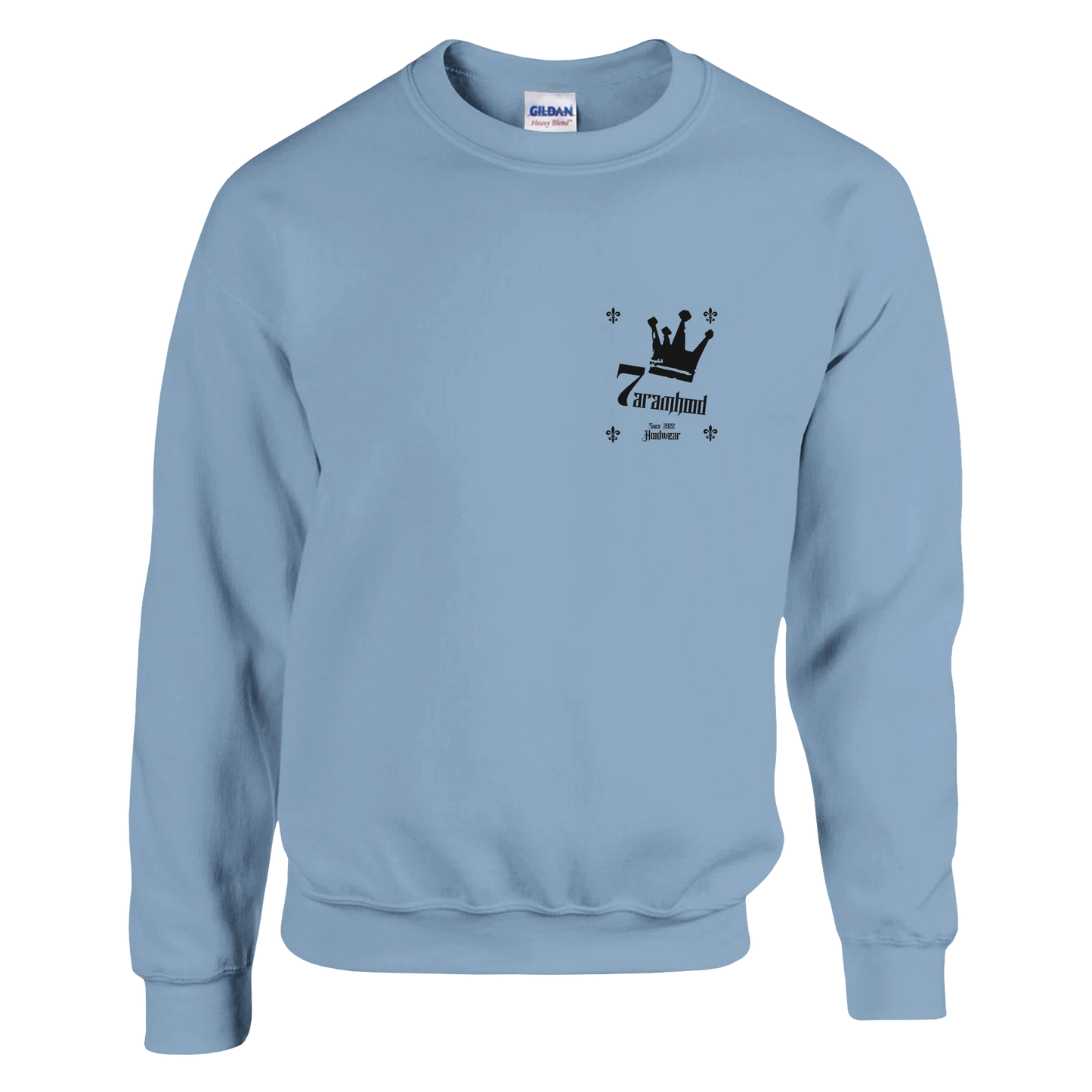 7H Crown Design Sweatshirt Produktdetails - Haramhood Hoodwear Culture