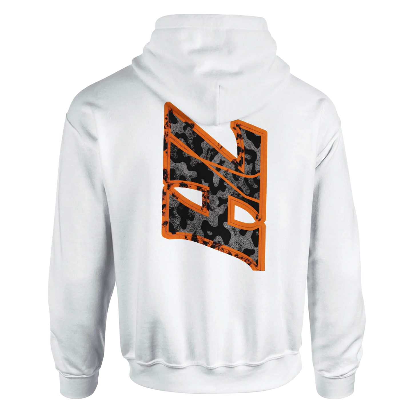 DNA Code Hoodie Weiss Rückansicht