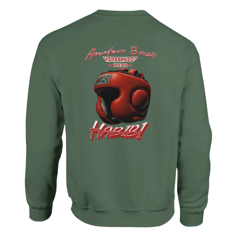 Urban Legends Sweatshirt Army Grün Rückansicht