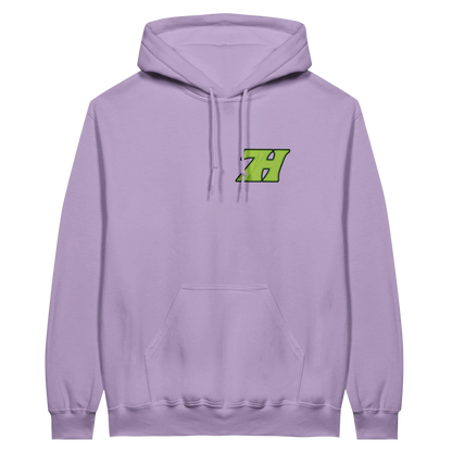 DNA Code Hoodie Lila Frontansicht
