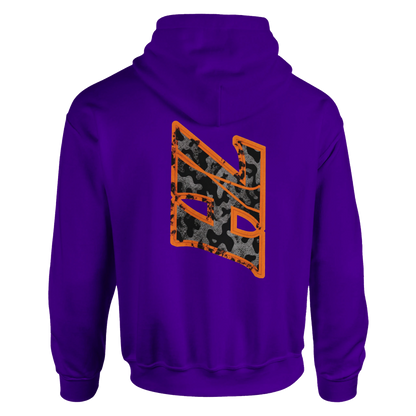 DNA Code Hoodie Grün DNA Print Detail