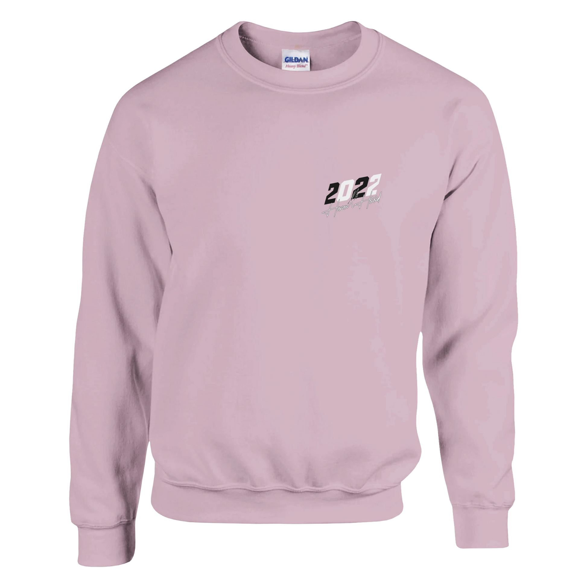 7HARAMHOOD Seit 2022 Sweatshirt – Detailansicht Branding-Print, Unisex Hoodwear since 2022 Hood