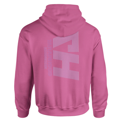 7H Hoodie Signature Seitenansicht Kängurutasche Premium Hoodwear Köln
