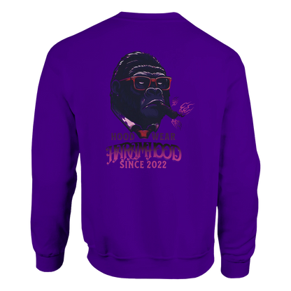 Gorilla Boss Sweatshirt Navy Frontansicht
