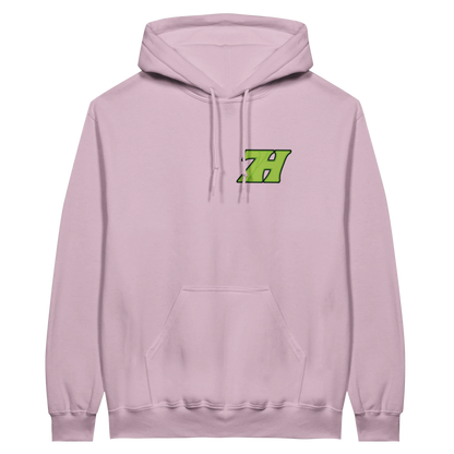 DNA Code Hoodie Rosa Frontansicht
