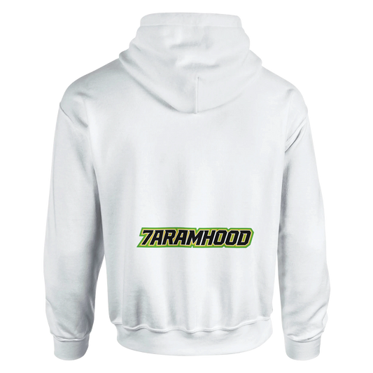 7H DNA Code Hoodie – Flatlay Draufsicht Unisex Hoodwear, Trag deinen Code Trag deine DNA