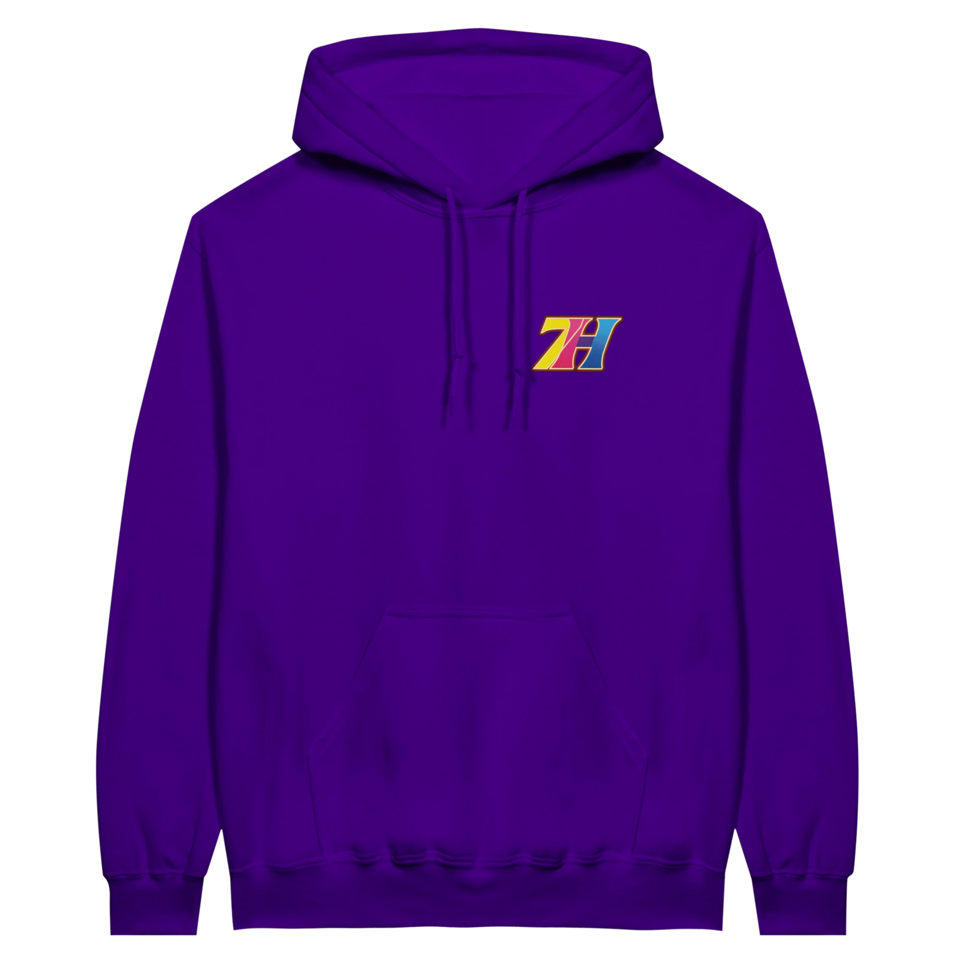 DNA Code Hoodie Grün Gelb Rückansicht
