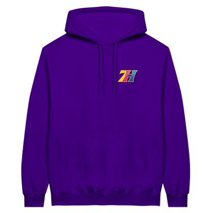 DNA Code Hoodie Grün Gelb Rückansicht
