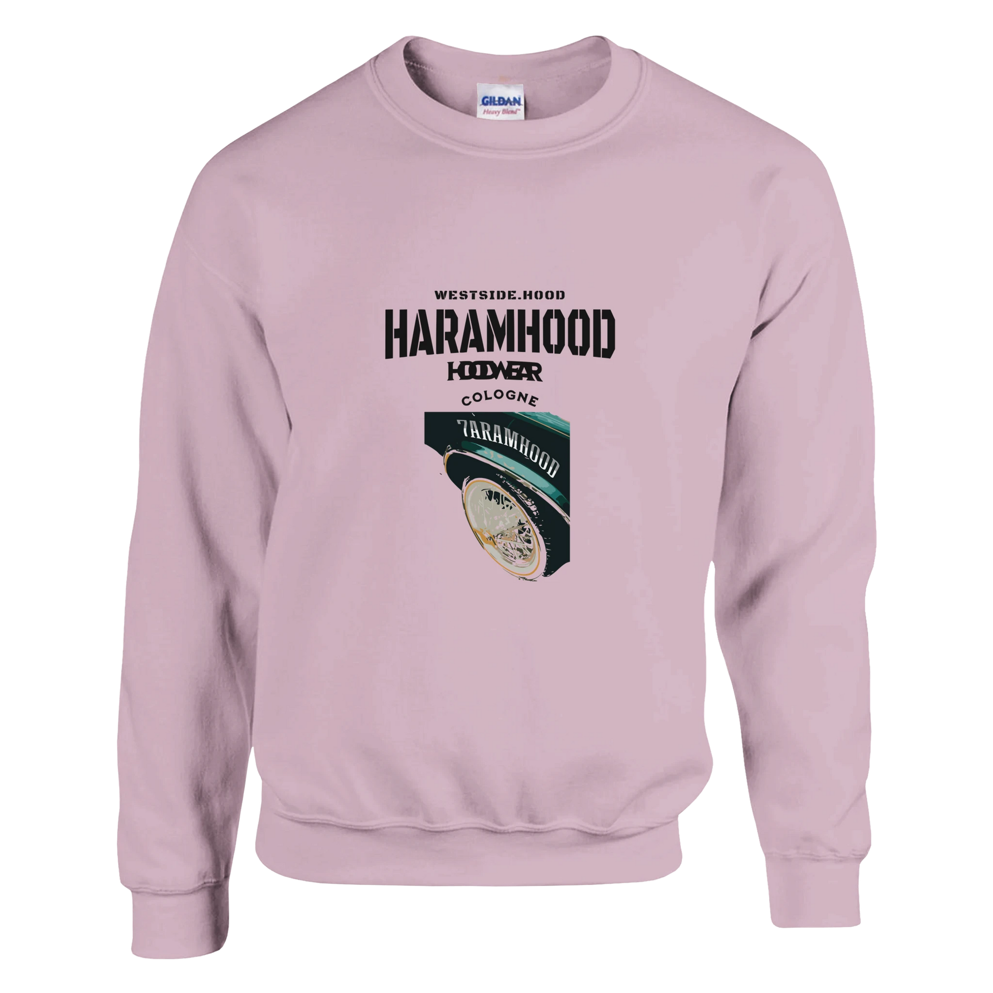 7HARAMHOOD Hood Cars Sweatshirt – Frontansicht Unisex Hoodwear, Hood trifft Racing Speed Premium