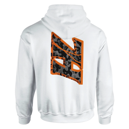 DNA Code Hoodie Weiss  Rückansicht
