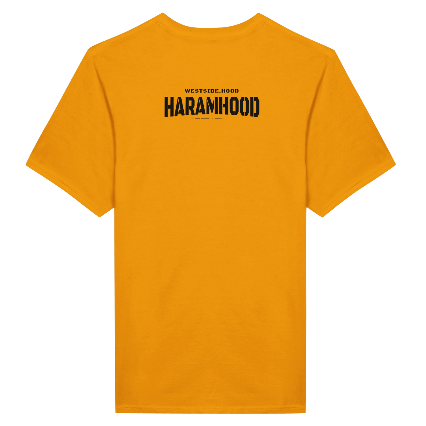 7HARAMHOOD My Hood Tattoo T-Shirt – Rückansicht Signature Hood Identity Premium Hoodwear