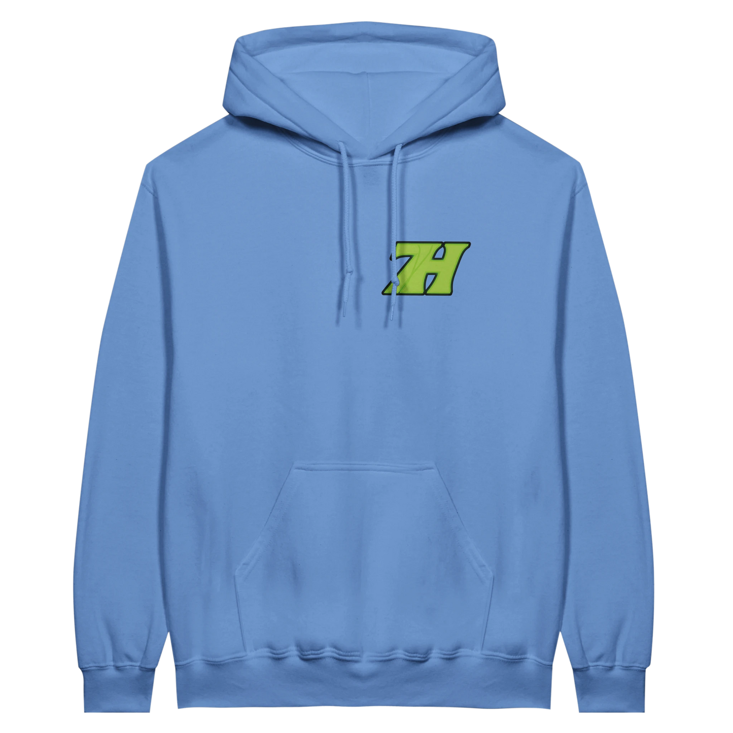DNA Code Hoodie Babyblau Frontansicht
