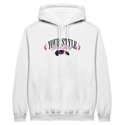 7HARAMHOOD Hollywood Truth Eye Hoodie Weiß