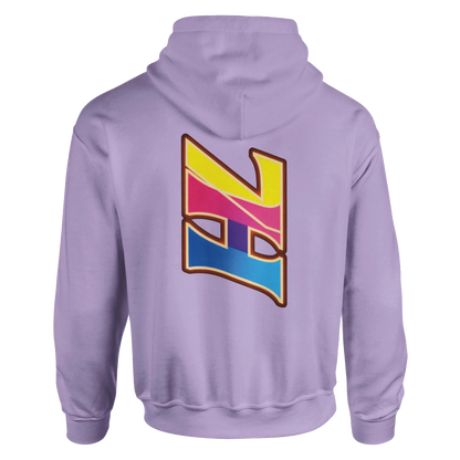 DNA Code Hoodie Orchidee Frontansicht
