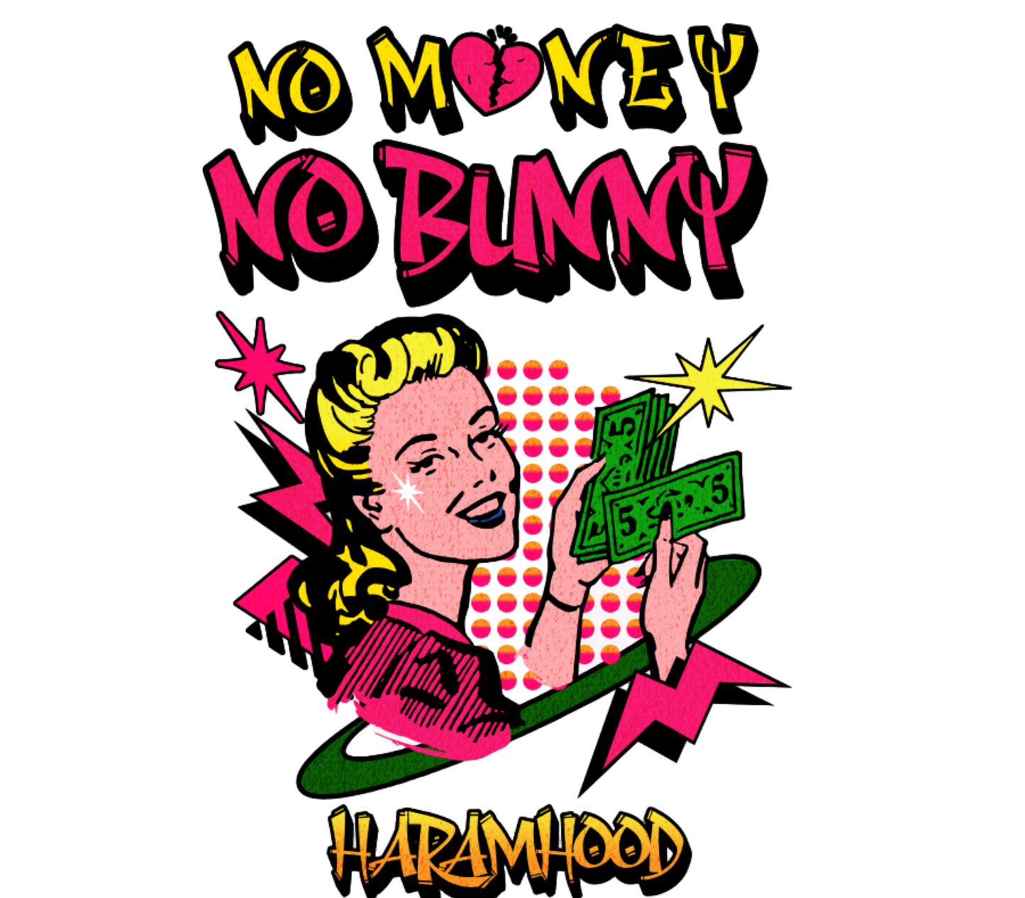 Kein Geld Kein Hase Sweatshirt – Comic Edition"