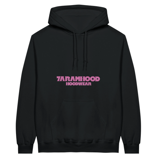 7HARAMHOOD 7H Hoodie Hoodwear Signature Schwarz Frontansicht
