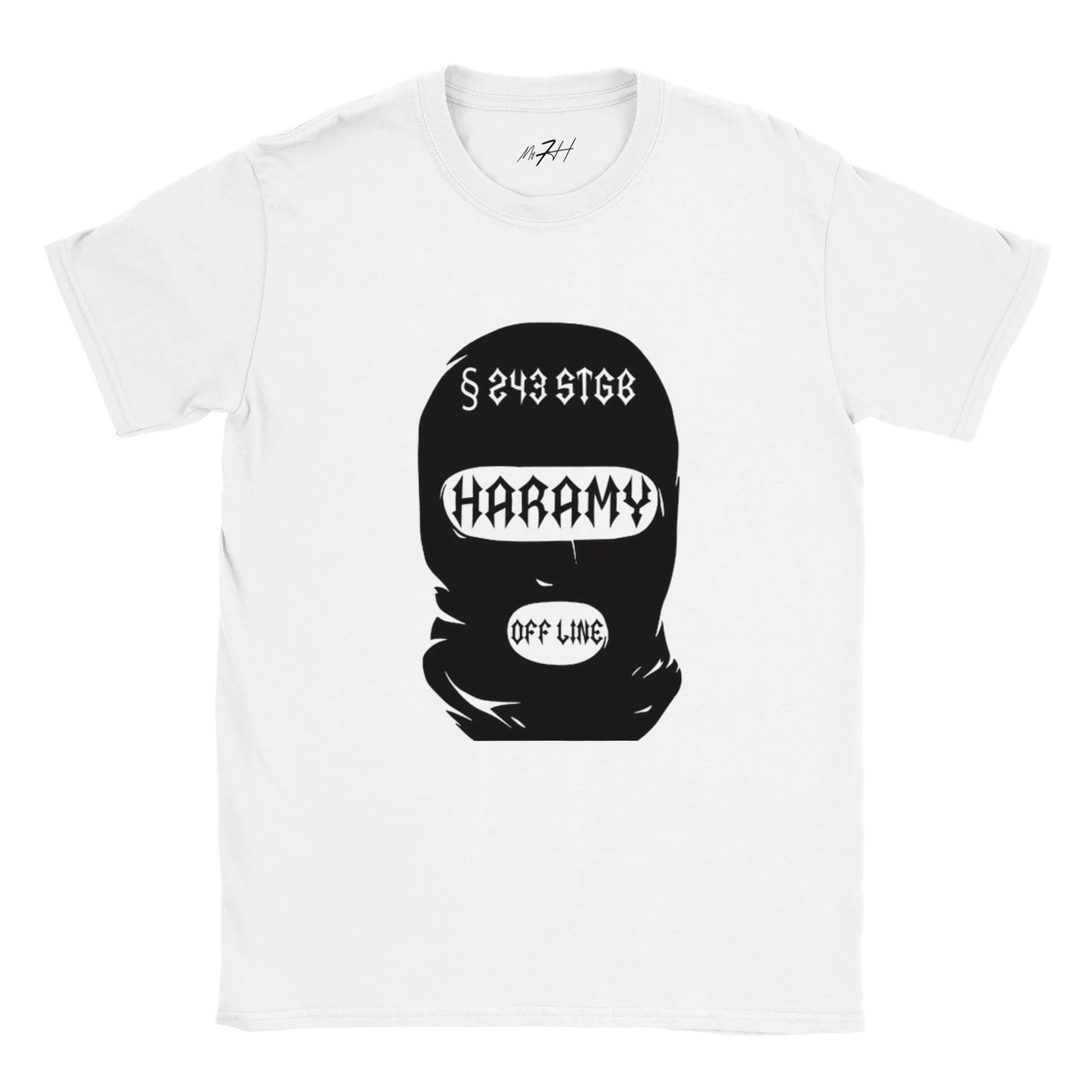 7HARAMHOOD HARAMY Hood Boy T-Shirt – Frontansicht Oversized Unisex Streetwear DACH
