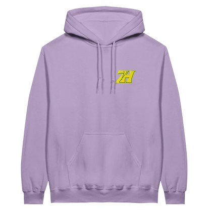 DNA Code Hoodie Orchidee Frontansicht
