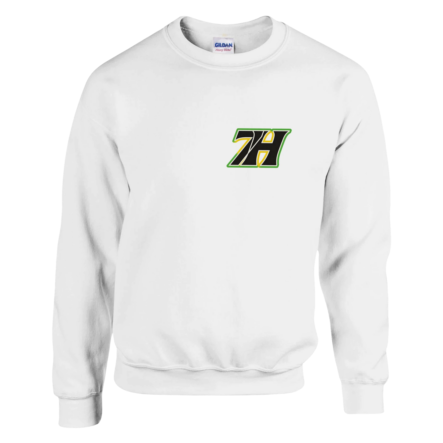 DNA Code Purple Sweatshirt Weiss 
Frontansicht
