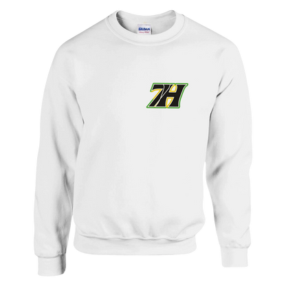 DNA Code Purple Sweatshirt Weiss 
Frontansicht
