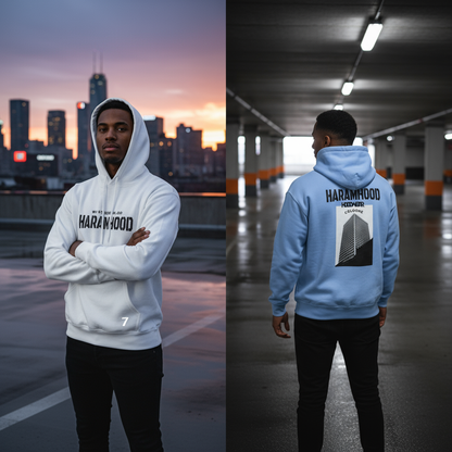 Westside Cologne Hoodwear---Hood Message Block blau