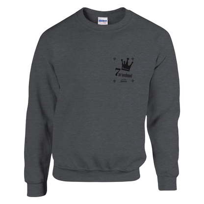 7H Crown Logo Sweatshirt Detailansicht - Haramhood Hoodwear Culture Design
