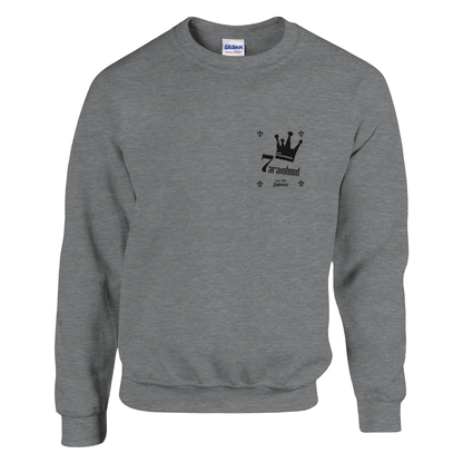 7H Crown Design Sweatshirt Detailansicht Logo - Haramhood Streetwear 2022
