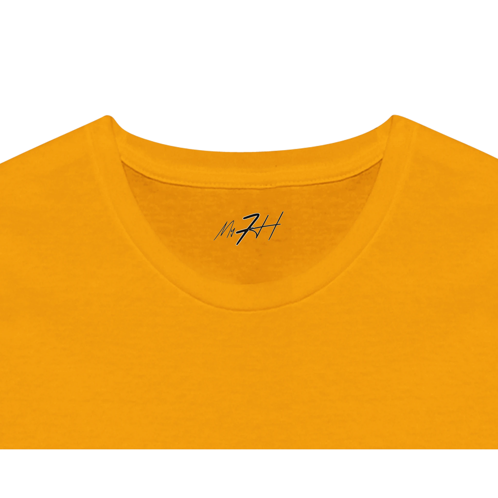 7HARAMHOOD My Hood Tattoo T-Shirt – Flatlay Premium Baumwolle DTG-Druck Hood