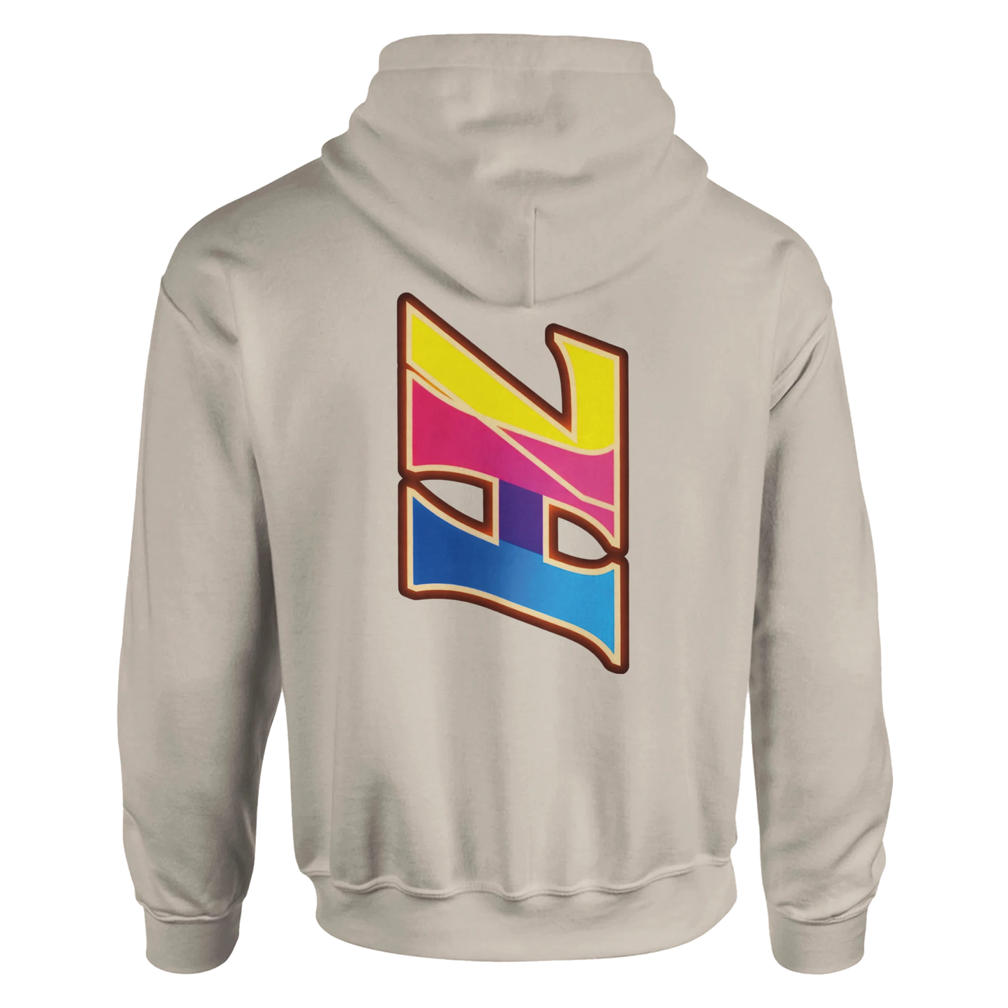 DNA Code Hoodie Grau Frontansicht
