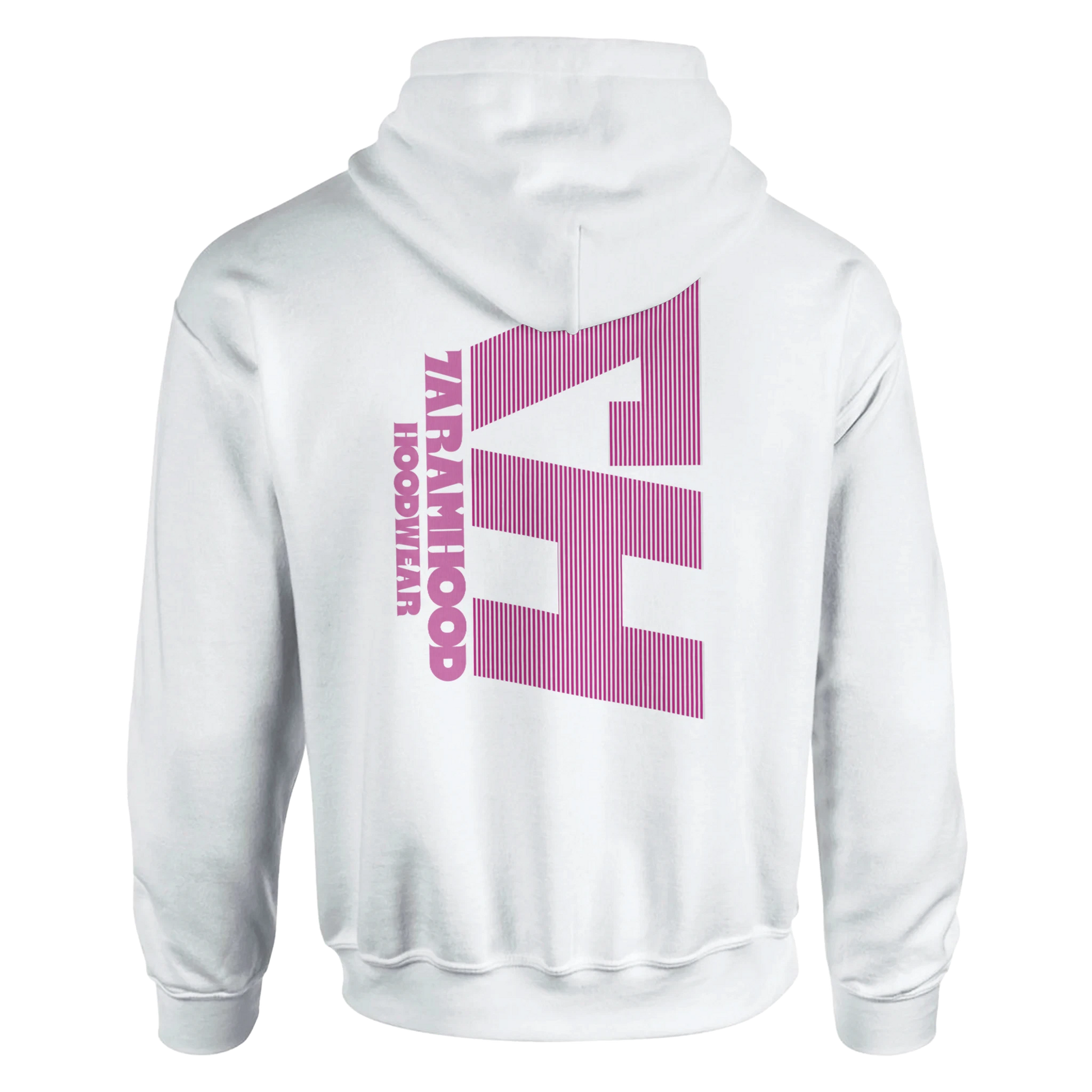 7H Hoodie Signature Rückansicht großes Backprint Premium Hoodwear Köln
