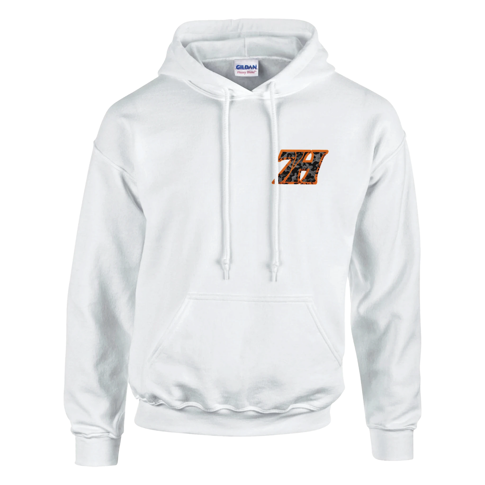 DNA Code Hoodie Weiss Frontansicht
