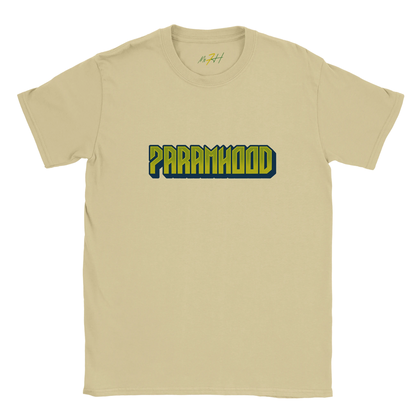 7ARAMHOOD Signature Streetwear T-Shirt Gelb Streetwear Lifestyle