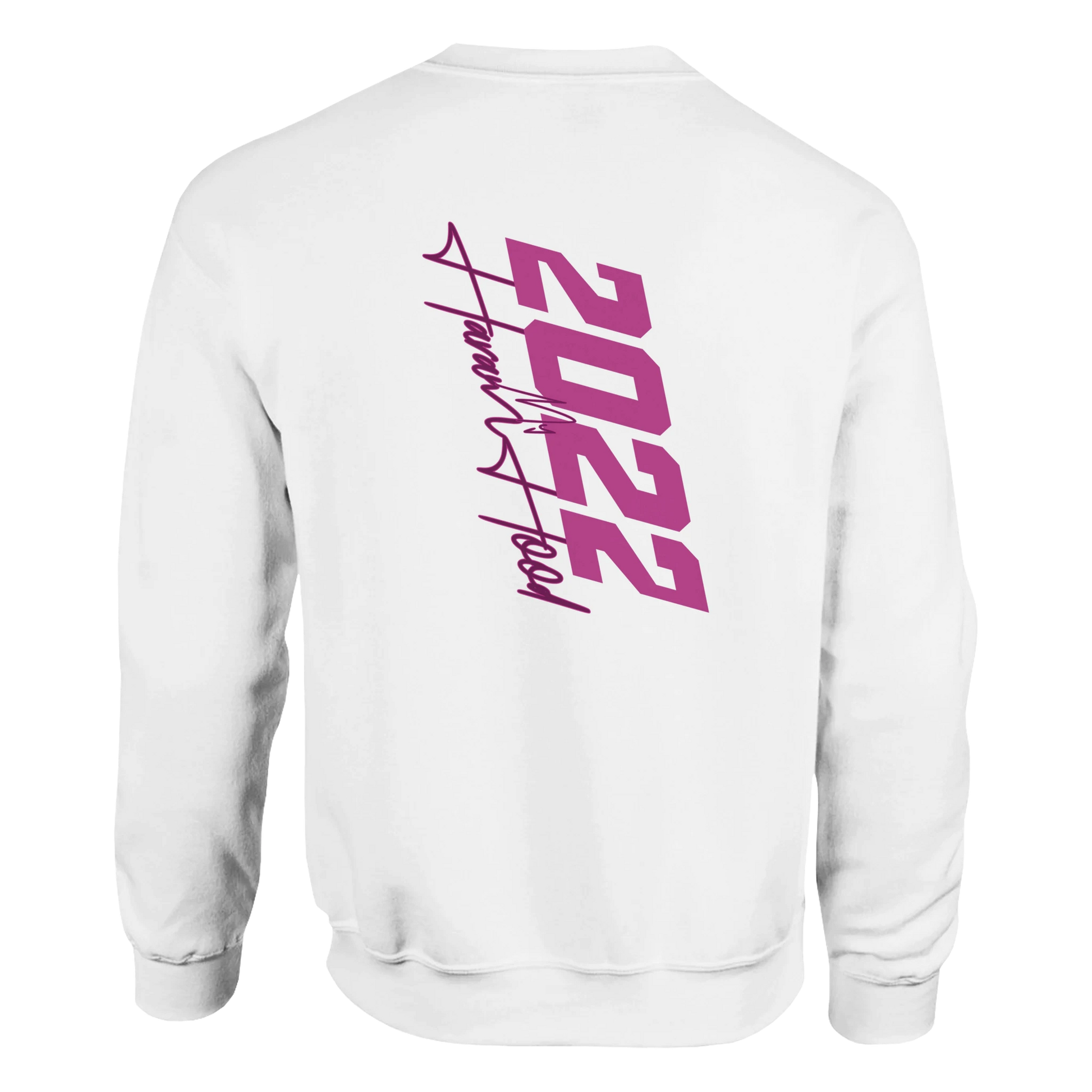 7HARAMHOOD Since 2022 Crewneck Weiß Unisex – Clean Oversized OG Streetwear, minimalistisch timeless DACH