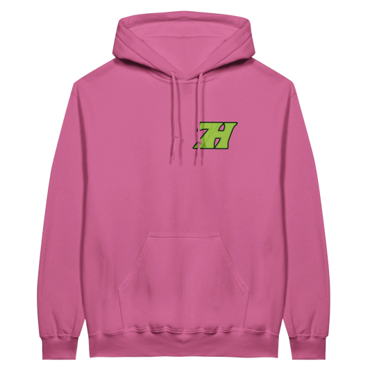 DNA Code Hoodie Pink Frontansicht
