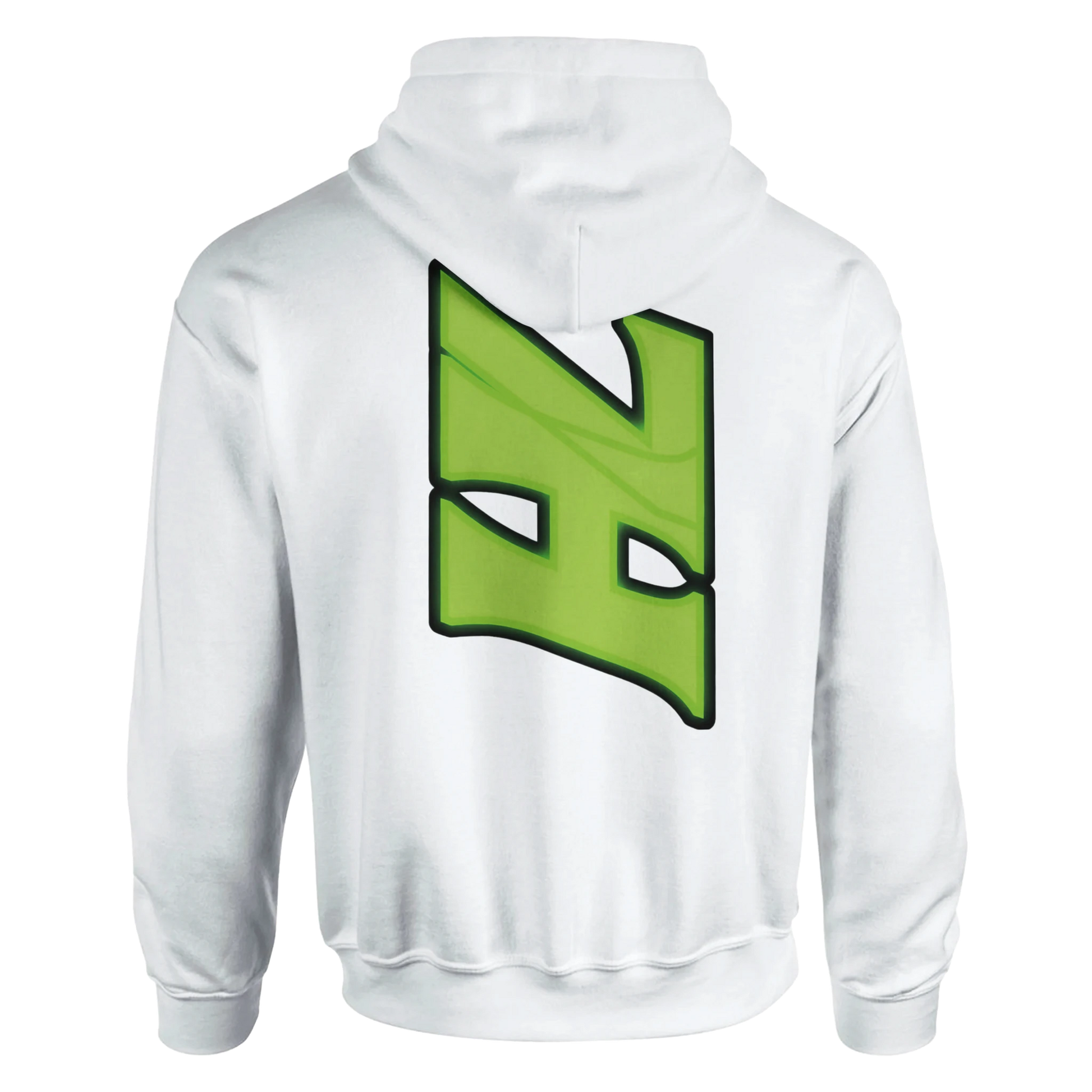 DNA Code Hoodie Weiß Frontansicht
