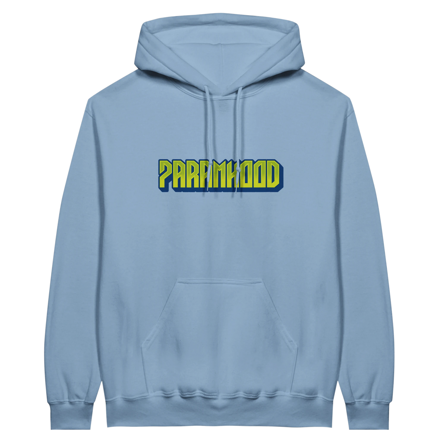 7HARAMHOOD Forest Green Hoodie – Rückansicht Signature Back-Print, Premium Hoodwear Hood Culture