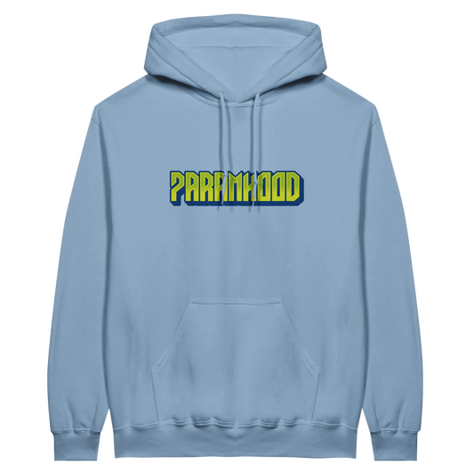 7HARAMHOOD Forest Green Hoodie – Rückansicht Signature Back-Print, Premium Hoodwear Hood Culture