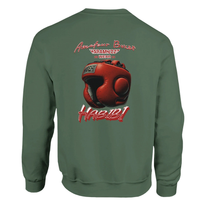 Urban Legends Sweatshirt Army Grün Rückansicht
