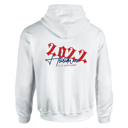 Weißer Street Soul Hoodie Produktdetails - Haramhood Hoodwear 2022
